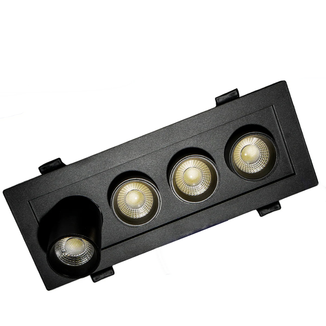 Lámpara LED Telescópica 26W con Spots Ajustables para Techo Falso – LUMMI